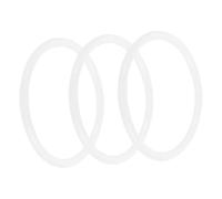 TOGEVAL 3pcs Rubber Sound Bowl Cushion Rings for Crystal Singing Bowls O-ring Pads with Protective Design for Yoga Meditation Elegant Tibetan Musical Instrument Accessories