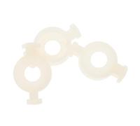 TOGEVAL 3pcs Small Trumpet Valve Spring Plastic Plates Replacement Pads for Alto Horn Valves Supporting Pieces Brass Instrument Accessories