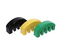 TOGEVAL 3pcs Violin Practice Mute Rubber Violin Volume Control Fiddle Mute for Practice at Home School