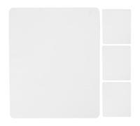 TOGEVAL 4 Pieces Sublimation Mouse Pads Blank Rubber Gaming Mouse Mats for Office Desk Home Use Sublimation Printing Pads