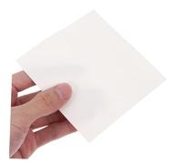 TOGEVAL 400pcs White Memo Cube Refill Blank Square Note Pad Non-sticky Reminder Sheets for Office School Home Use Compact Easy Tear-off Paper for Clear Organized Notes