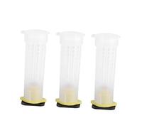 TOGEVAL 40pcs Bee Protective Covers Durable Practical Beekeeping Tool for Hive Feeding and Breeding Safe Bite Bee Case Accessories for Apiculture and Beekeepers