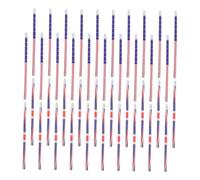 TOGEVAL 40pcs Pencils with American and British Flag Designs Construction Smooth Writing Hb Pencils for School Back to School Supplies of July Party Favors Educational and Cultural