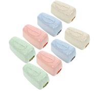 TOGEVAL 40pcs Portable Toothbrush Caps Made of Wheat Straw, Easy to Use for Camping Or Traveling, Protecting Toothbrush Heads from Dust and Germs