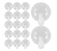 TOGEVAL 40pcs Replacement Squeakers for Dog Safe Plastic Noise Maker Inserts for Plush Repair Indoor Pet Playtime Stimulation Fix Supplies for Dogs and Cats