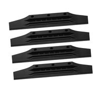 TOGEVAL 4pcs Acoustic Guitar Bridge Replacement Comfortable Design for Suitable for Live Performances and Recording Enhanced Craftsmanship for Smooth Touch