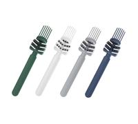 TOGEVAL 4pcs Airbag Comb Cleaning Brush Household Comb Cleaning Gadget Compact Portable Polypropylene and Pbt Material Hair Cleaner Brush for Home Use Suitable for People Who Often Has