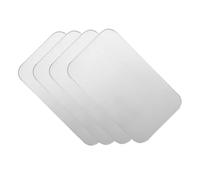TOGEVAL 4pcs Aluminium Cooling Pad for Bunny and Dog Lightweight Overheating Prevention Ice Bed Summer Cooling Mat for Pets