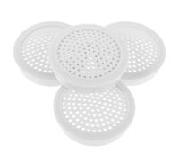 TOGEVAL 4pcs Car Speaker Covers Mesh round Speaker Grille Car Grill Cover Protector for Audio Grilles