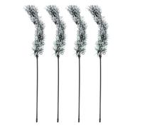 TOGEVAL 4pcs Cat Funny Stick Toy Christmas Interactive Cat Toys Kitten Teaser for Indoor