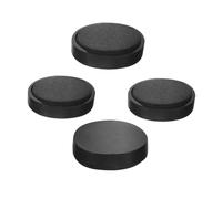 TOGEVAL 4pcs Cowbell Mute Magnet Convenient Cymbal Replacement Efficient Noise Reduction Stylish Design for Musicians and Animal Welfare
