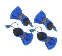 TOGEVAL 4pcs Dog Shoes Non- Pet Boots for Use Lightweight Rain Shoes to Protect Paws from Hot Pavement and Scratches