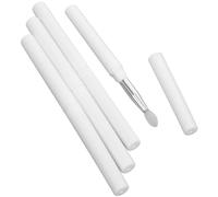 TOGEVAL 4pcs Dual Ended Silicone Lip Brush with Soft Skin Friendly Heads for Precise Lip Gloss and Color Application Reusable Makeup Tool for Women Portable and Easy to Use