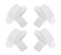 TOGEVAL 4pcs Fridge Temperature Control Knobs for Refrigerator Freezer Precise Thermostat Adjustment Dial for Stable Cooling and Food Preservation Easy Replacement Control Switch