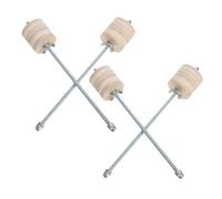 TOGEVAL 4pcs Guitar Barrel Jig Adjustable Clips for Guitar Gluing Clamps Opening Body Cracks Repair Luthier Tools Musical Parts