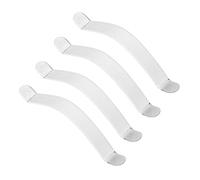 TOGEVAL 4pcs Guitar String Splitter and Polishing Tool Set for Light Repairs and Fret Works, Metal and Brass Construction Guitar Accessories for DIY and String Instruments Maintenance