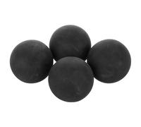 TOGEVAL 4pcs High Elastic Mini Bounce Balls Rubber Reaction Training Balls for Agility and Reflex Improvement Hollow Design for Professional Sports and Hand-eye Coordination Practice