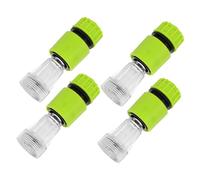TOGEVAL 4pcs High Pressure Washer Inlet Filter with Quick Connect Adapter Durable Car Washing Hose Converter for Garden Hose Fittings Efficient Impurity Removal for Pure Water Cleaning