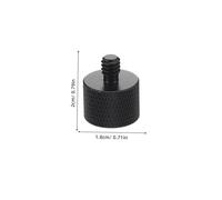TOGEVAL 4Pcs Mic Stand Adapter Screws Male to Female Mic Thread Converter for Microphone Stands Tripods Ball Heads Screw
