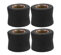 TOGEVAL 4pcs Motorcycle Rear Shock Absorber Cushion Rings Lightweight Suspension Mounts Compatible with Various Models Easy Installation Scooter Shock Buffer