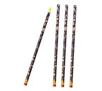 TOGEVAL 4pcs Nail Art Dotting Pens with Sticky Wax Tips Multi-color Gem Picker Tools for Rhinestones and Nail Painting DIY Manicure Accessories