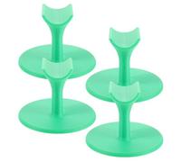 TOGEVAL 4Pcs Nail Art Support Stand Manicure Painting Tool for Stable Nail Polish Application for Professional and Home Use