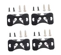 TOGEVAL 4Pcs Rear View Camera Bracket for Car Security Easy Installation Holder for Backup Camera Compatible with Trailers