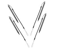 TOGEVAL 4pcs Resistive Screen Stylus Pen with Spring Lanyard for Precise Control Pos and Industrial Touchscreens Touch Pen Compatible with Resistive Displays