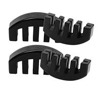 TOGEVAL 4pcs Rubber Violin Mutes Practice Design for Quiet Practice Sound Reduction for Violinists and Neighbors