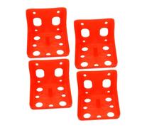 TOGEVAL 4pcs Salt Block Holder for Livestock Pe Salt Feeding Tray for Cattle Sheep and Horses Multi-use Licking Block Rack for Enhanced Nutrition