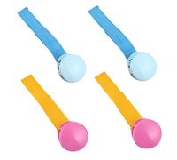 TOGEVAL 4Pcs Stroller Blanket Clips Multi Functional Pram Pegs Buggy Clips Prevent Quilt Falling Secure Bedding for Strolls Carriage Use Red and Lake Blue