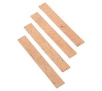 TOGEVAL 4pcs Wood Saxophone Neck Cork Pads for Clarinet Mouthpiece and Joint, Easy Installation Multi-pack for Instrument Repair, Suitable for Professionals and Beginners