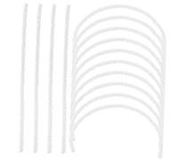 TOGEVAL 50 pcs Flexible Saxophone Cleaning Brush for Clarinet Flute Maintenance Portable Lightweight Pipe Brushes for Woodwind Instrument Care and Sound Quality Preservation