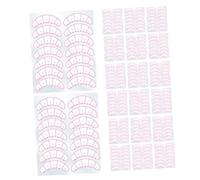 TOGEVAL 50 Sheets Lash Mapping Chart Stickers for Eye Makeup Breathable Eyelash Extension Tape Pads for Women and Makeup Artists Comfortable Skin-Friendly Lash Grafting Tool for Salon and