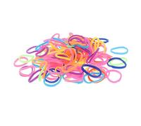 TOGEVAL 500pcs Knot Hair Bands Pet Rubber Bands Adjustable Size Perfect for Pigtails Tails