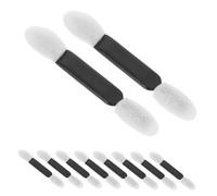 TOGEVAL 50pcs Double-ended Sponge Eyeshadow Brushes for Women Soft Applicators for Precise Eye Makeup Travel-friendly Disposable Cosmetic Sponge Brush