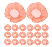 TOGEVAL 50pcs Fire Alarm Covers Plastic Detector Protection Cap for Electronic Alarm Multipurpose Dust Protection in Office and Households Orange Sturdy Plastic Material