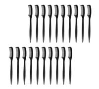 TOGEVAL 50pcs Mini Disposable Eyebrow Brush Comb Portable Small Cosmetic Brow and Eyelash Grooming Tool Black Makeup Eyebrow Comb Brush for Travel