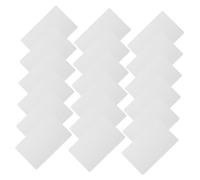 TOGEVAL 50PCS Sublimation Metal Business Cards Blank Aluminum Engraving Cards for DIY Printing Sturdy Aluminum Material with Stylish Modern Design Convenient for Office and Professional