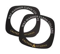 TOGEVAL 50pcs Wax Warmer Paper Mat Fouling Ring Wax Liners for Machine Easy Install Protection