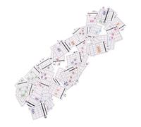 TOGEVAL 57Pcs Guitar Chord Chart Cards with Diagrams - Portable Beginner Music Guide and Guitar Learning Sheet for Acoustic Practice and Festival Use