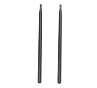 TOGEVAL 5a Carbon Fiber Drumsticks Percussion Sticks Comfortable No Burr Drumsticks for Professional Jazz Band Use with Black Finish