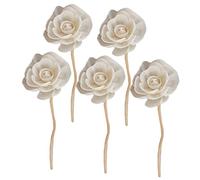 TOGEVAL 5Pcs Aromatherapy Diffuser Sticks Natural Replacement Fragrance Rods for Home Decor Elegant Scent Sticks for Enhanced Air Freshness and Improvement