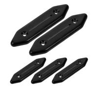 TOGEVAL 5pcs Electric Guitar Toggle Switch Cover Plastic Plates for Guitar Switches Way Lever Plates Musical Instrument Parts Repairs