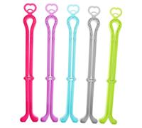 TOGEVAL 5pcs Foldable Boot Shaper for Tall Boots Space Saving Household Shoe Stretcher Portable Shoe Storage Rack Multi Color Organizer