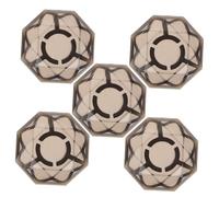 TOGEVAL 5pcs Guitar Effects Pedal Caps Elegant Footswitch Toppers for Electric Guitars Compatibility Easy Installation Stylish Design