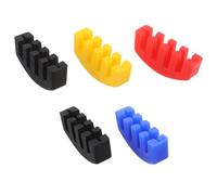TOGEVAL 5pcs Mute Violin Violin Muter Rubber Noise Reduction Noise Reducer Accessory Mute for String Instrument Practice Quiet Practice Muffler Beginner Accessory Sound Reducer