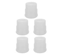 TOGEVAL 5pcs Rubber Sleeve for Car Parking Sensor Probe Reversing Radar Probe Sleeve White High Elastic Waterproof Upgrade Cover for Vehicle Backup Driving Drivers