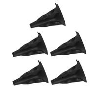 TOGEVAL 5pcs Suction Cup Arrowheads Soft Rubber Tips Accessories for Outdoor Play Backyard Fun and Team Competitions