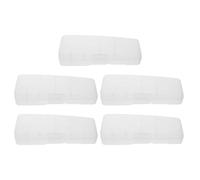 TOGEVAL 5pcs Travel Holder, Hard Plastic Safety Storage Case, Portable Tool Organizer Box for Men’s Travel and Shaving Accessories